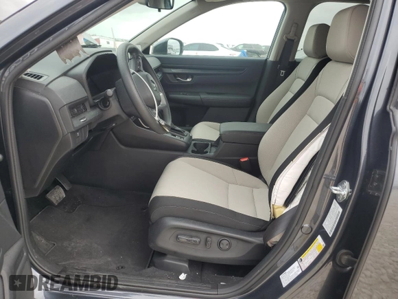 2025 Honda CR-V EX with VIN 7FARS4H46SE001257, listed as a Copart auction lot 54796275 with 6,247 mi miles and Salvage Title. Bid and sale history available at DreamBid. Image 7.