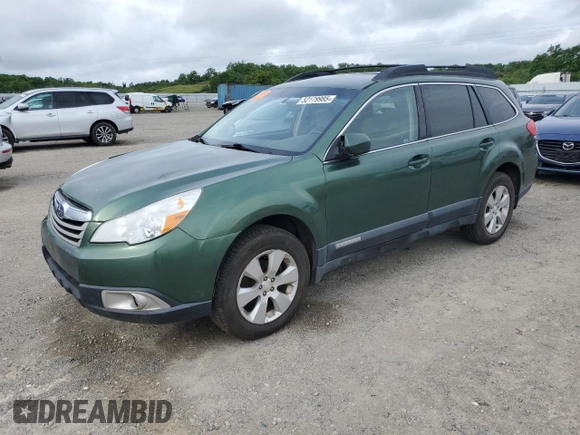 2012 Subaru Outback 2.5i Prem with VIN 4S4BRBCC0C3294014, listed as a Copart auction lot 52179985 with 245,364 mi miles and Clean Title. Bid and sale history available at carsss.com. Image 1.