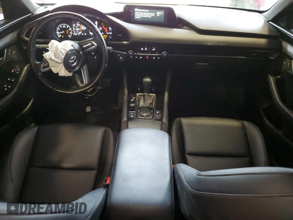 2023 Mazda 3 2.5 Turbo with VIN JM1BPBJY8P1607093, listed as a Copart auction lot 53950255 with 40,446 mi miles and Salvage title. Bid and sale history available at DreamBid. Image 8.