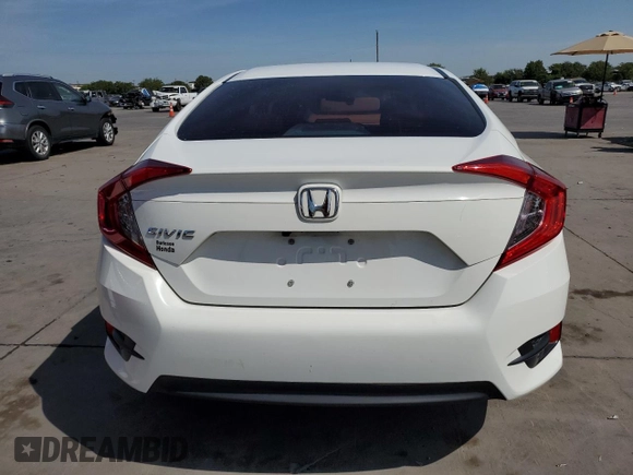 2018 Honda Civic LX with VIN 2HGFC2F52JH573884, listed as a Copart auction lot 67875124 with 79,240 mi miles and Clean Title. Bid and sale history available at carsss.com. Image 6.