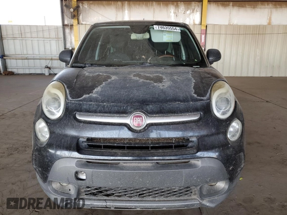 2014 FIAT 500L Trekking with VIN ZFBCFADH9EZ006709, listed as a Copart auction lot 74635554 with 226,791 mi miles and Clean Title. Bid and sale history available at carsss.com. Image 5.