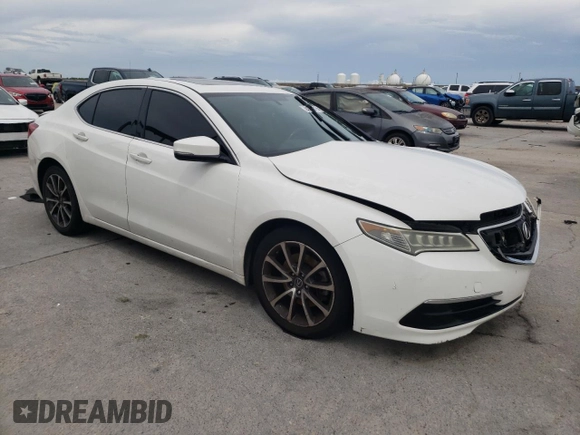 2017 Acura TLX V6 with VIN 19UUB2F30HA005909, listed as a Copart auction lot 61299515 with 144,648 mi miles and Salvage title. Bid and sale history available at DreamBid. Image 4.