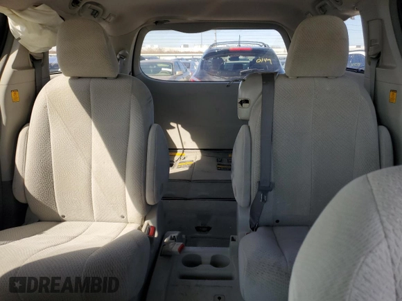 2011 Toyota Sienna LE AAS with VIN 5TDKK3DC7BS125716, listed as a Copart auction lot 50348735 with Not Provided miles and Non Repairable. Bid and sale history available at carsss.com. Image 10.