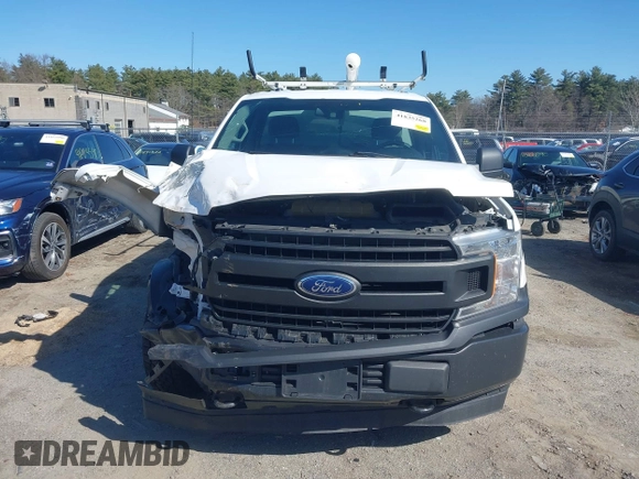 2018 Ford F-150 XL with VIN 1FTMF1EB1JKF31147, listed as a IAAI auction lot 41835268 with 94,337 mi miles. Bid and sale history available at carsss.com. Image 12.