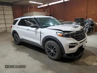 2020 Ford Explorer XLT z VIN 1FMSK8DH7LGA90191, wystawiony jako Copart lot #56458665 z przebiegiem 35 797 mil mil oraz Szkoda całkowita • Salvage title. Historia ofert i sprzedaży dostępna na DreamBid. Obrazek 4.