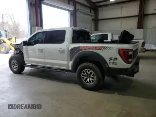 2023 Ford F-150 Raptor with VIN 1FTFW1RG5PFB97799, listed as a Copart auction lot 47471485 with 27,282 mi miles and Salvage Title. Bid and sale history available at DreamBid. Image 2.