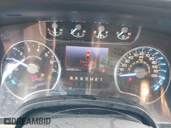 2012 Ford F-150 XL with VIN 1FTFW1EF4CFC48233, listed as a IAAI auction lot 42073029 with 138,863 mi miles and . Bid and sale history available at DreamBid. Image 7.