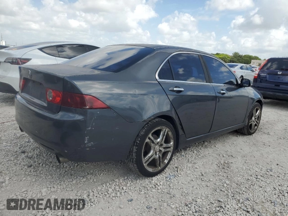 2004 Acura TSX with VIN JH4CL968X4C038165, listed as a Copart auction lot 61095245 with 176,657 mi miles and Clean title. Bid and sale history available at DreamBid. Image 3.