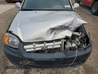 2004 Hyundai Accent GL with VIN KMHCG35C64U279929, listed as a Copart auction lot 81661824 with 99,222 mi miles and Salvage Title. Bid and sale history available at carsss.com. Image 11.