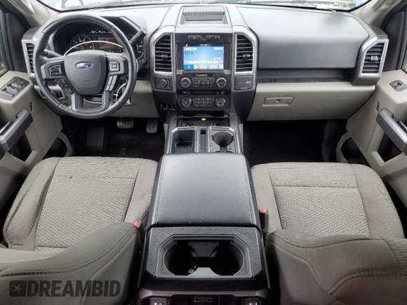 2016 Ford F-150 XLT with VIN 1FTEW1EP8GFA10766, listed as a Copart auction lot 53905895 with 104,553 mi miles and Salvage Title. Bid and sale history available at carsss.com. Image 8.