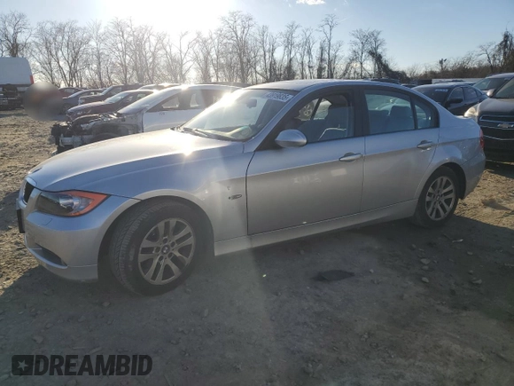2006 BMW 3 Series 325xi with VIN WBAVD13556KV13231, listed as a Copart auction lot 43919835 with 49,041 mi miles and Salvage Title. Bid and sale history available at carsss.com. Image 1.