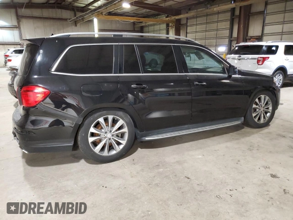 2014 Mercedes-Benz GL 450 z VIN 4JGDF7CE1EA378602, wystawiony jako Copart lot #52831475 z przebiegiem Nie podano mil oraz Czysty tytuł • Clean title. Historia ofert i sprzedaży dostępna na DreamBid. Obrazek 3.