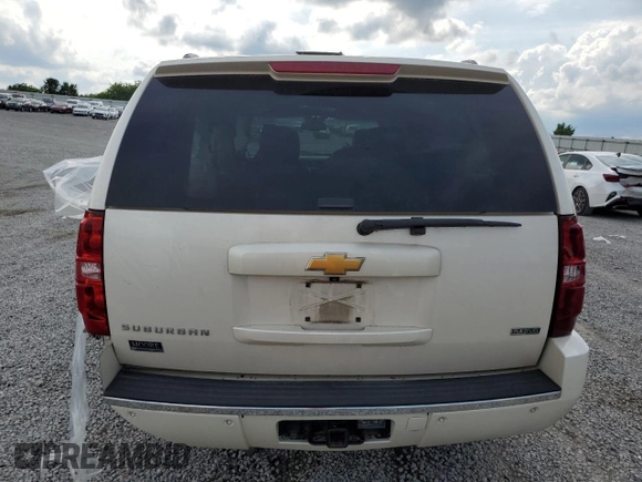 2012 Chevrolet Suburban LTZ with VIN 1GNSKKE7XCR288587, listed as a Copart auction lot 58721725 with 234,900 mi miles and Salvage title. Bid and sale history available at DreamBid. Image 6.
