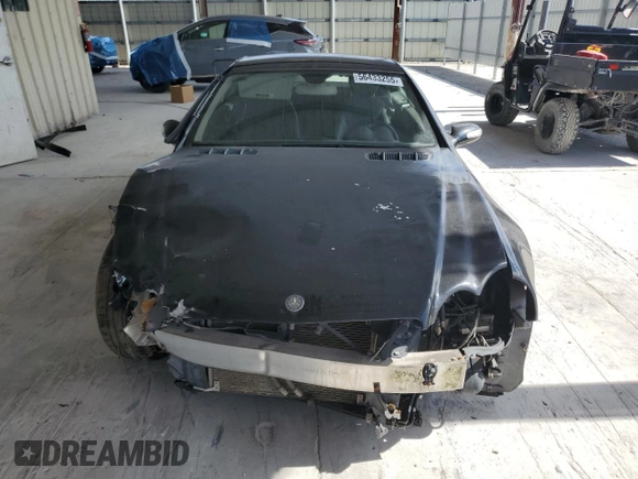 2005 Mercedes-Benz SL 500 with VIN WDBSK75F95F100237, listed as a Copart auction lot 56433255 with Not Provided miles and Salvage Title. Bid and sale history available at DreamBid. Image 5.