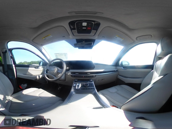 2024 Hyundai Palisade Calligraphy z VIN KM8R7DGE8RU690142, wystawiony jako IAAI lot #42287215 z przebiegiem 28 603 mil mil oraz . Historia ofert i sprzedaży dostępna na DreamBid. Obrazek 19.