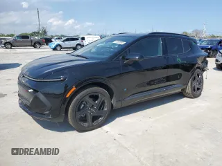 2025 Chevrolet Equinox EV RS z VIN 3GN7DSRP8SS178059, wystawiony jako Copart lot #49820865 z przebiegiem 1117 mil mil oraz Szkoda całkowita • Salvage title. Historia ofert i sprzedaży dostępna na DreamBid. Obrazek 1.