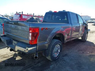 2021 Ford Super Duty F-250 SRW XL with VIN 1FT7W2BN5MEC89435, listed as a IAAI auction lot 41729358 with 40,397 mi miles. Bid and sale history available at carsss.com. Image 4.