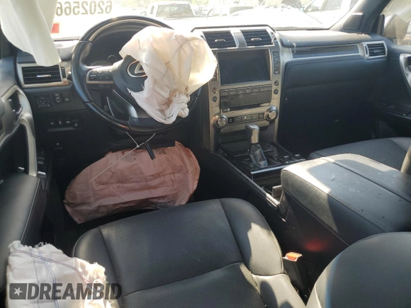 2021 Lexus GX 460 Premium with VIN JTJAM7BX6M5274370, listed as a Copart auction lot 62025665 with 56,291 mi miles and Salvage title. Bid and sale history available at DreamBid. Image 8.