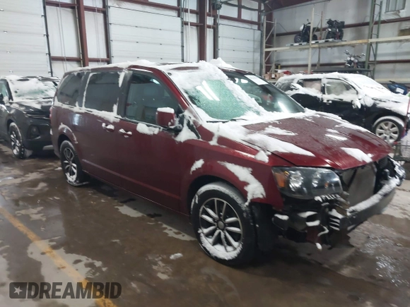2019 Dodge Grand Caravan GT with VIN 2C4RDGEG3KR535665, listed as a IAAI auction lot 41564437 with 128,016 mi miles and . Bid and sale history available at DreamBid. Image 1.