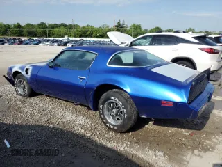 1980 Pontiac Firebird z VIN 2S87AAL155930, wystawiony jako Copart lot #56244295 z przebiegiem 61 263 mil mil oraz Nie do naprawy • Non repairable. Historia ofert i sprzedaży dostępna na DreamBid. Obrazek 2.