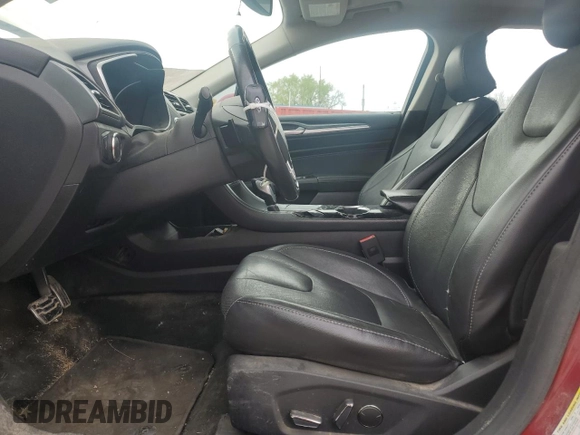 2016 Ford Fusion Titanium with VIN 3FA6P0K95GR104520, listed as a Copart auction lot 52491815 with 116,602 mi miles and Salvage Title. Bid and sale history available at carsss.com. Image 7.