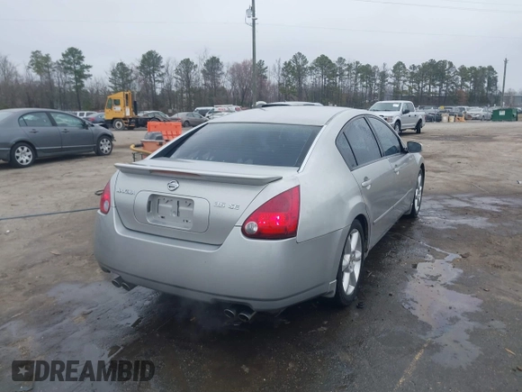 2004 Nissan Maxima SE with VIN 1N4BA41E04C843018, listed as a IAAI auction lot 41781652 with Not provided miles and . Bid and sale history available at DreamBid. Image 4.