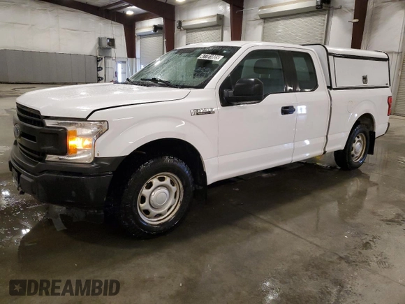 2018 Ford F-150 XL with VIN 1FTEX1CB4JKF29722, listed as a Copart auction lot 47781805 with 170,306 mi miles and Clean Title. Bid and sale history available at carsss.com. Image 1.