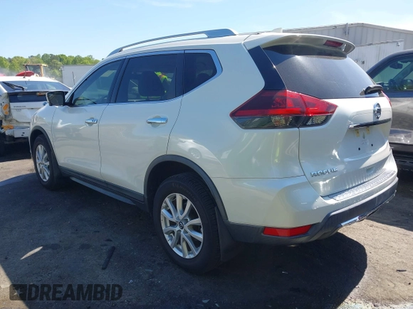 2018 Nissan Rogue SV with VIN KNMAT2MTXJP608001, listed as a IAAI auction lot 42048659 with 71,067 mi miles and . Bid and sale history available at carsss.com. Image 3.