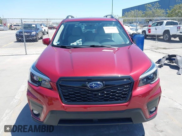 2021 Subaru Forester Premium z VIN JF2SKAJC6MH445546, wystawiony jako IAAI lot #42605027 z przebiegiem 56 712 mil mil oraz . Historia ofert i sprzedaży dostępna na DreamBid. Obrazek 11.