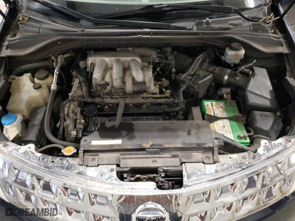 2006 Nissan Murano SL with VIN JN8AZ08W46W527956, listed as a Copart auction lot 52167915 with 190,495 mi miles and Salvage Title. Bid and sale history available at carsss.com. Image 12.