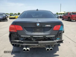 2013 BMW M3 with VIN WBSKG9C51DJ593599, listed as a Copart auction lot 61755564 with 92,420 mi miles and Salvage Title. Bid and sale history available at carsss.com. Image 6.