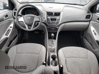 2015 Hyundai Accent GLS with VIN KMHCT4AE8FU927153, listed as a Copart auction lot 61056473 with 117,105 mi miles. Bid and sale history available at carsss.com. Image 8.