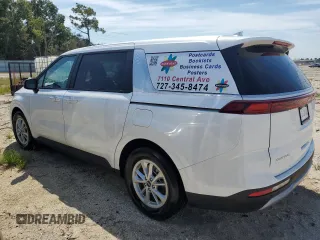2024 Kia Carnival LX with VIN KNDNB4H38R6340061, listed as a Copart auction lot 71289804 with 6,145 mi miles and Salvage Title. Bid and sale history available at carsss.com. Image 2.