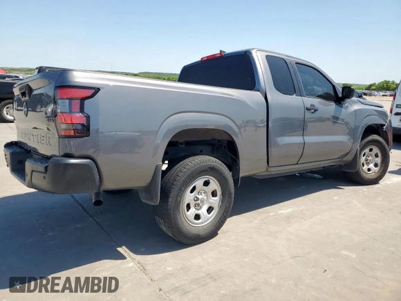 2022 Nissan Frontier S with VIN 1N6ED1CM7NN632998, listed as a Copart auction lot 52043135 with 33,286 mi miles and Salvage title. Bid and sale history available at DreamBid. Image 3.