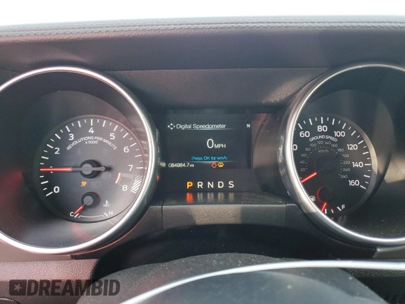 2019 Ford Mustang GT z VIN 1FA6P8CF2K5105624, wystawiony jako Copart lot #41497195 z przebiegiem 84 984 mil mil oraz Szkody całkowita. Historia ofert i sprzedaży dostępna na DreamBid. Obrazek 9.