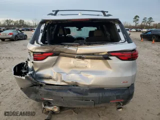 2022 Chevrolet Traverse RS with VIN 1GNERJKW4NJ124865, listed as a Copart auction lot 89060145 with 51,651 mi miles and Salvage Title. Bid and sale history available at carsss.com. Image 6.