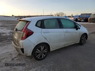 2015 Honda Fit EX-L with VIN 3HGGK5H83FM740309, listed as a Copart auction lot 42980665 with 118,188 mi miles and Salvage Title. Bid and sale history available at carsss.com. Image 3.