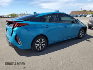 2018 Toyota Prius Plus with VIN JTDKARFP3J3093322, listed as a Copart auction lot 45608465 with 75,442 mi miles and Salvage Title. Bid and sale history available at DreamBid. Image 3.