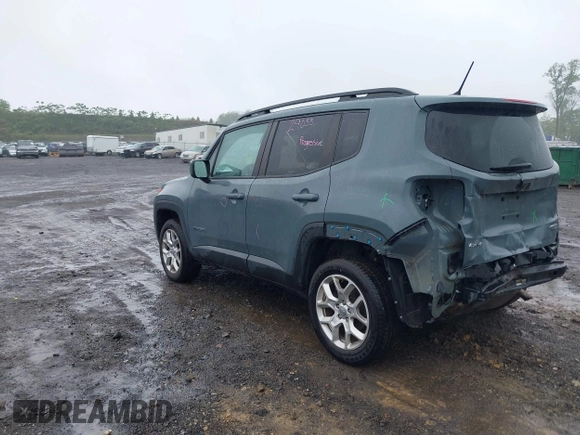 2017 Jeep Renegade Latitude with VIN ZACCJBBB9HPF65471, listed as a IAAI auction lot 42232204 with 61,579 mi miles and . Bid and sale history available at DreamBid. Image 3.