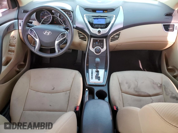 2012 Hyundai Elantra GLS z VIN KMHDH4AE9CU390942, wystawiony jako Copart lot #59723155 z przebiegiem 134 173 mil mil oraz Szkoda całkowita • Salvage title. Historia ofert i sprzedaży dostępna na DreamBid. Obrazek 8.