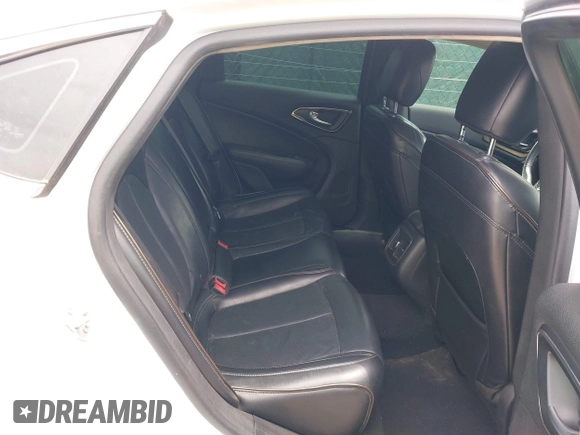 2015 Chrysler 200 C with VIN 1C3CCCCGXFN631935, listed as a IAAI auction lot 42144521 with 157,531 mi miles. Bid and sale history available at carsss.com. Image 8.