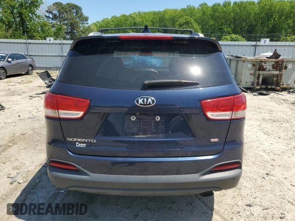 2018 Kia Sorento LX with VIN 5XYPG4A35JG399395, listed as a Copart auction lot 54314985 with 115,931 mi miles and Clean Title. Bid and sale history available at carsss.com. Image 6.