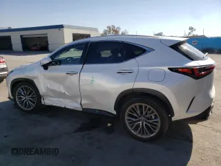 2022 Lexus NX with VIN JTJHKCEZ5N5003392, listed as a Copart auction lot 81854493 with 19,653 mi miles. Bid and sale history available at carsss.com. Image 2.