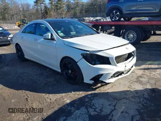 2015 Mercedes-Benz CLA 250 with VIN WDDSJ4GB4FN215340, listed as a IAAI auction lot 41758315 with 105,590 mi miles and . Bid and sale history available at DreamBid. Image 1.
