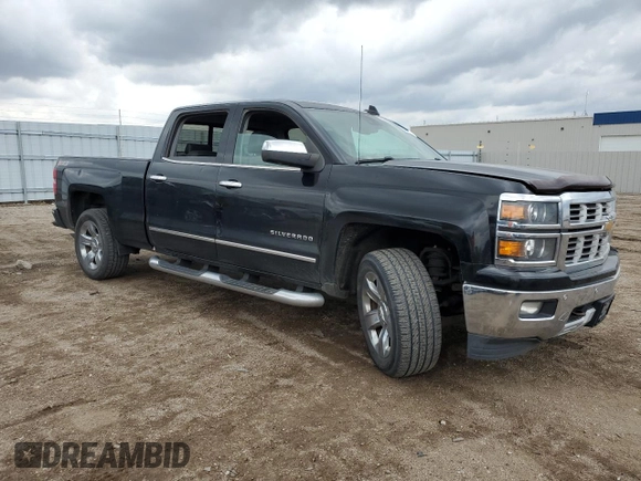 2015 Chevrolet Silverado 1500 LTZ with VIN 3GCUKSEC1FG173671, listed as a Copart auction lot 54342155 with 278,179 mi miles and Salvage Title. Bid and sale history available at DreamBid. Image 4.