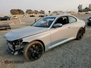 2025 BMW 2 Series 230i with VIN 3MW23CM04S8F07226, listed as a Copart auction lot 42544585 with 234 mi miles and Salvage title. Bid and sale history available at DreamBid. Image 1.