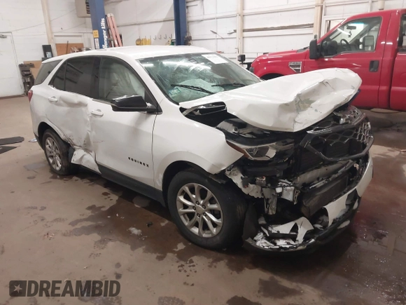 2019 Chevrolet Equinox LT with VIN 2GNAXKEV5K6160246, listed as a IAAI auction lot 40971003 with 122,343 mi miles. Bid and sale history available at carsss.com. Image 1.
