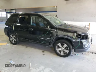 2016 Jeep Compass High Altitude Edition with VIN 1C4NJDEBXGD696289, listed as a Copart auction lot 53302455 with 62,769 mi miles and Salvage Title. Bid and sale history available at carsss.com. Image 4.