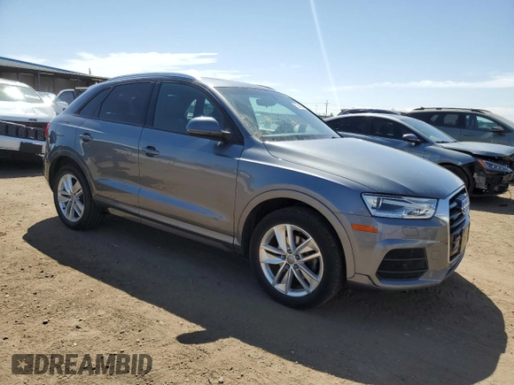 2017 Audi Q3 Premium with VIN WA1ECCFS9HR008042, listed as a Copart auction lot 53344325 with 45,159 mi miles and Clean title. Bid and sale history available at DreamBid. Image 4.