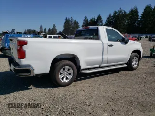 2023 Chevrolet Silverado 1500 Work Truck with VIN 3GCNAAED8PG323593, listed as a Copart auction lot 53402475 with 1,828 mi miles and Clean Title. Bid and sale history available at carsss.com. Image 3.